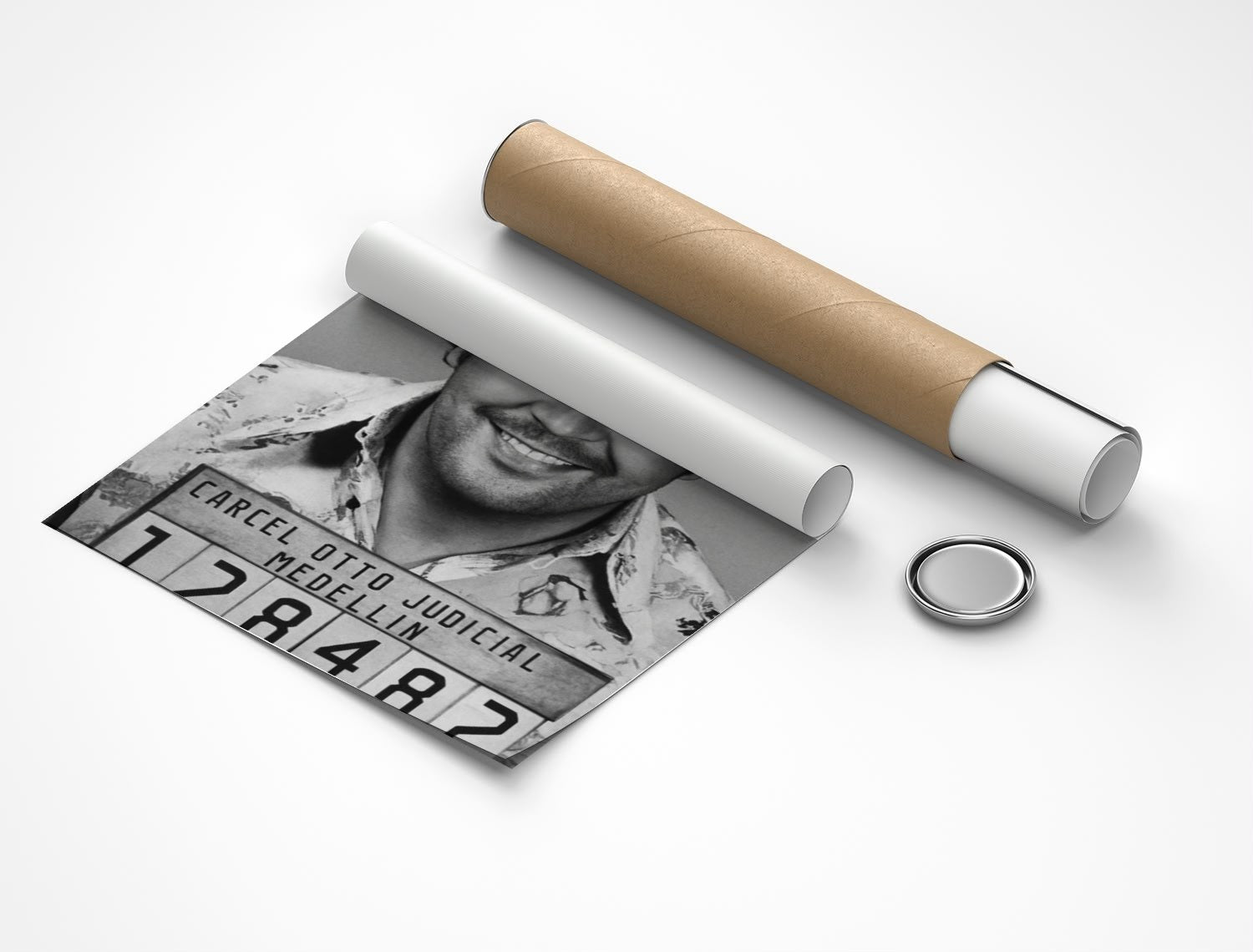 Rolled poster