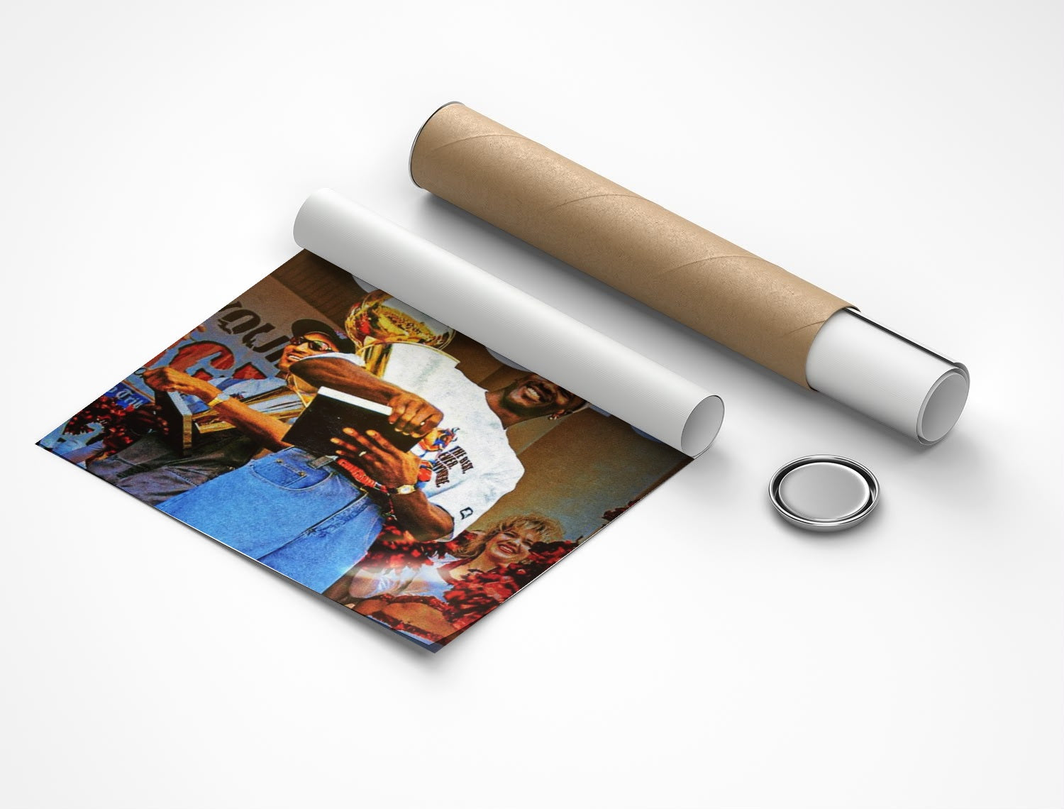 Rolled poster
