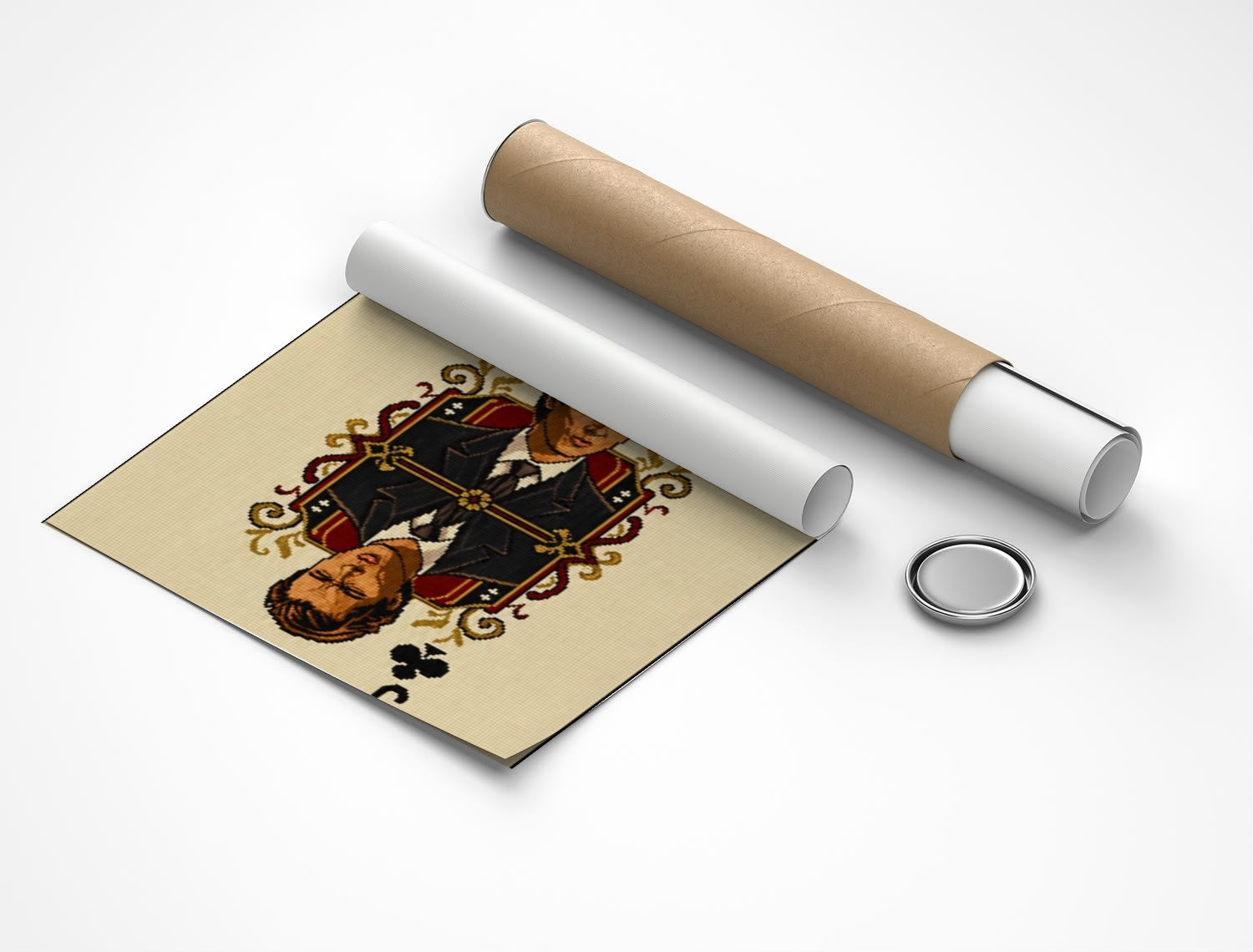 Rolled poster