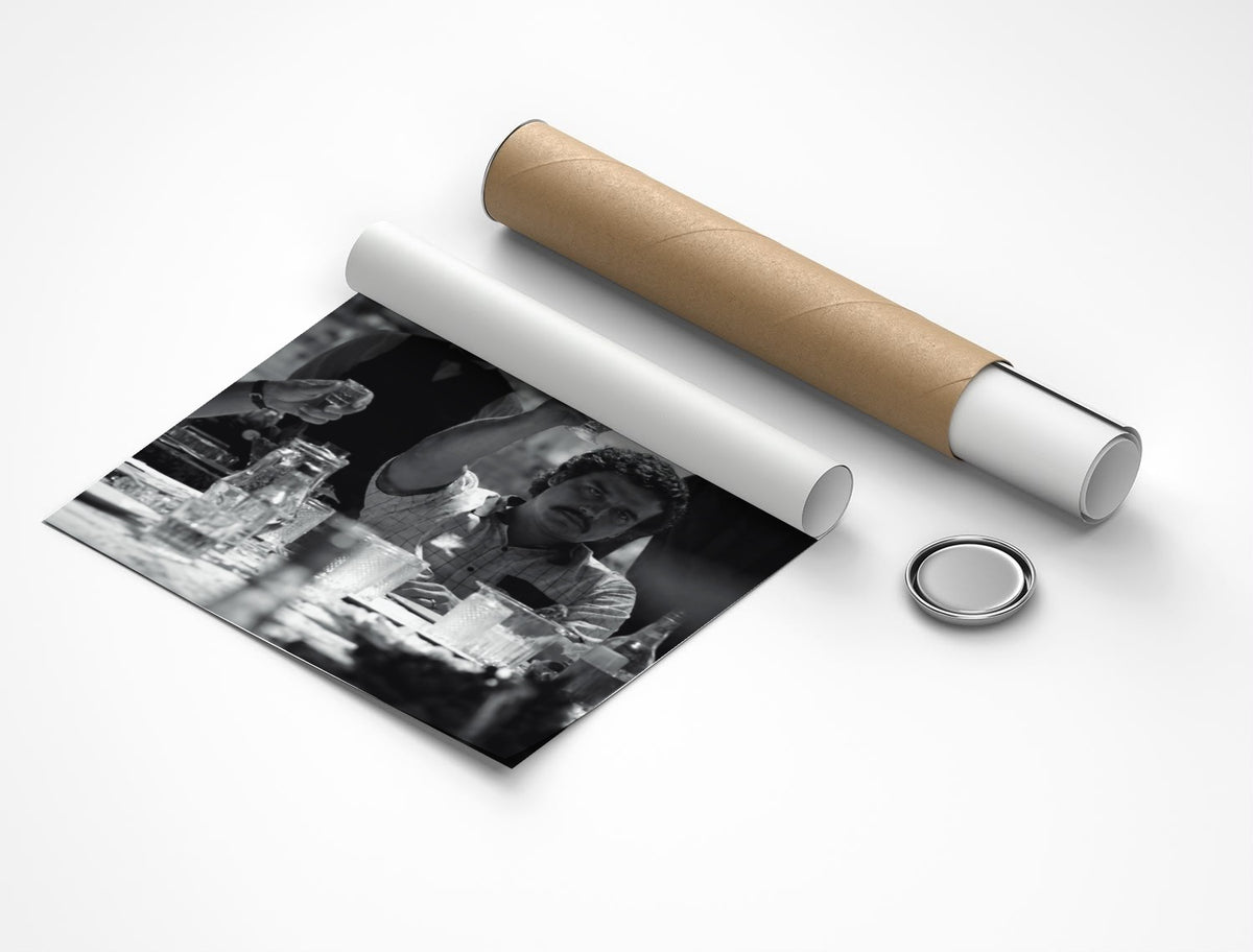 Rolled poster