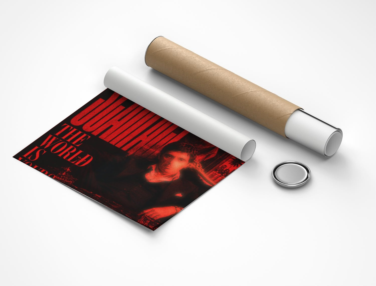 Rolled poster