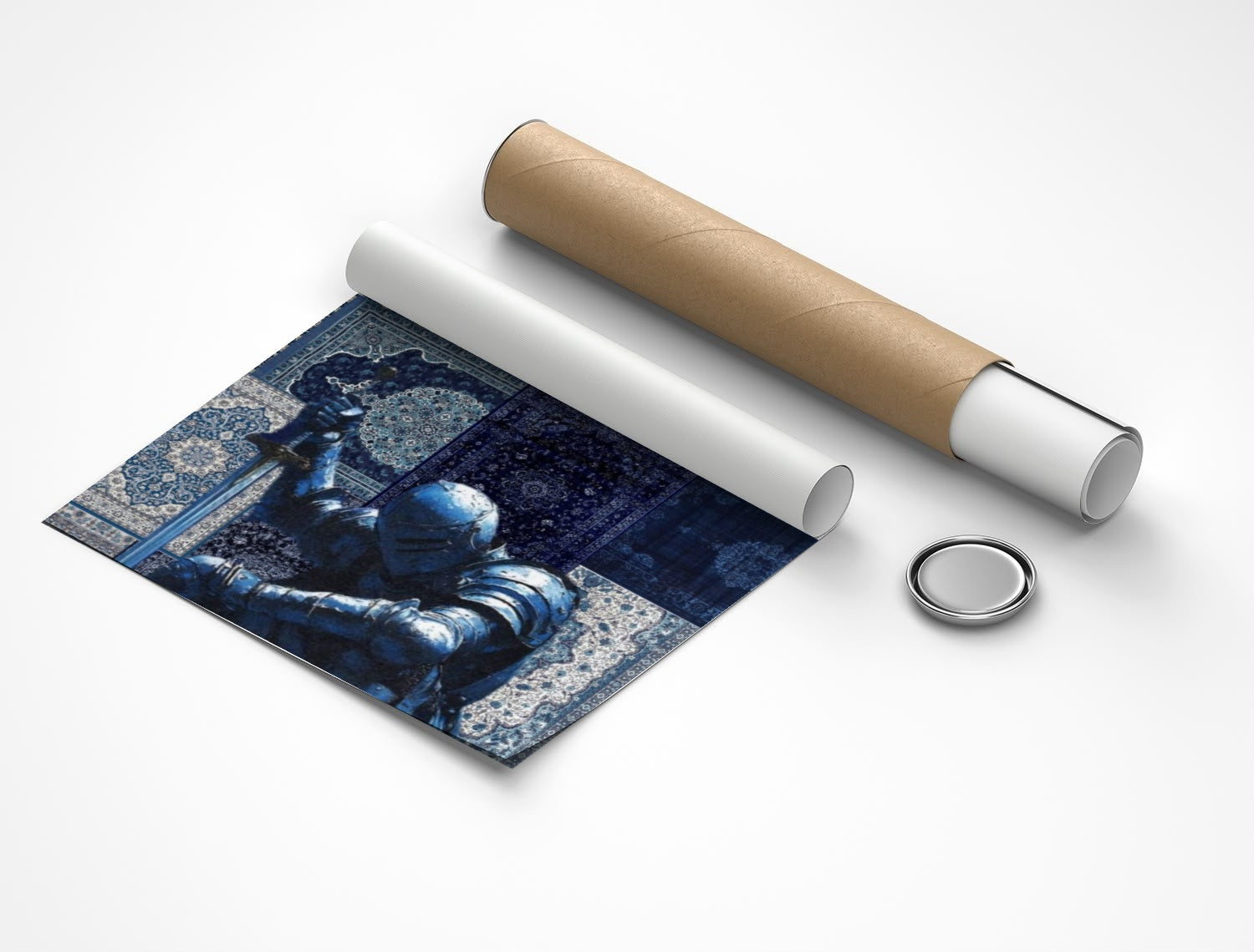 Rolled poster