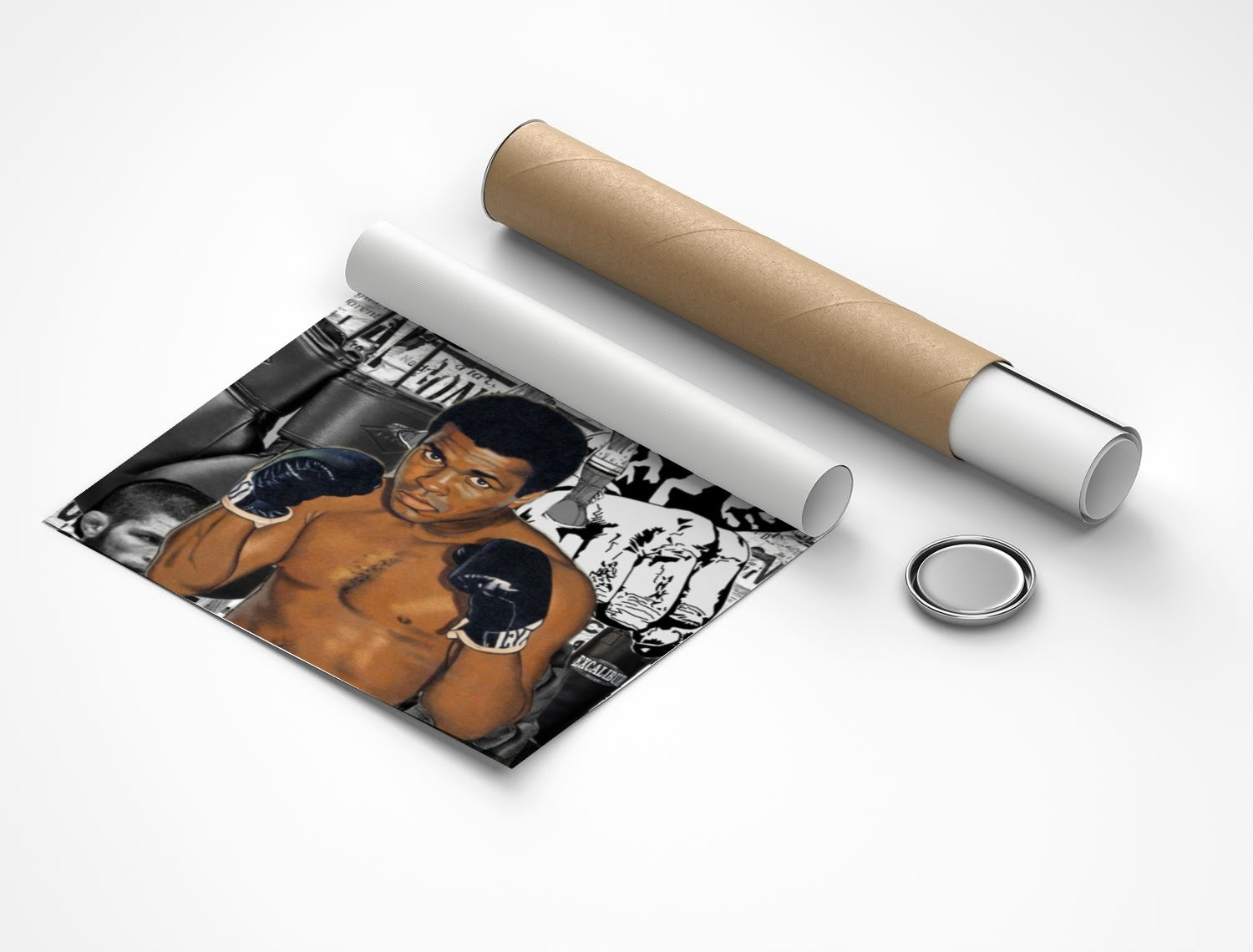 Rolled poster