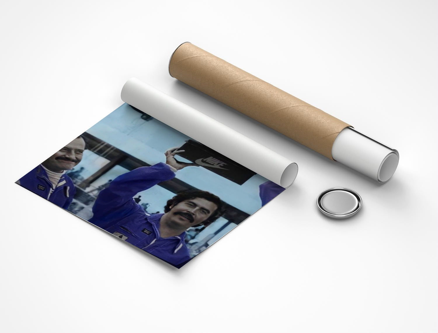 Rolled poster