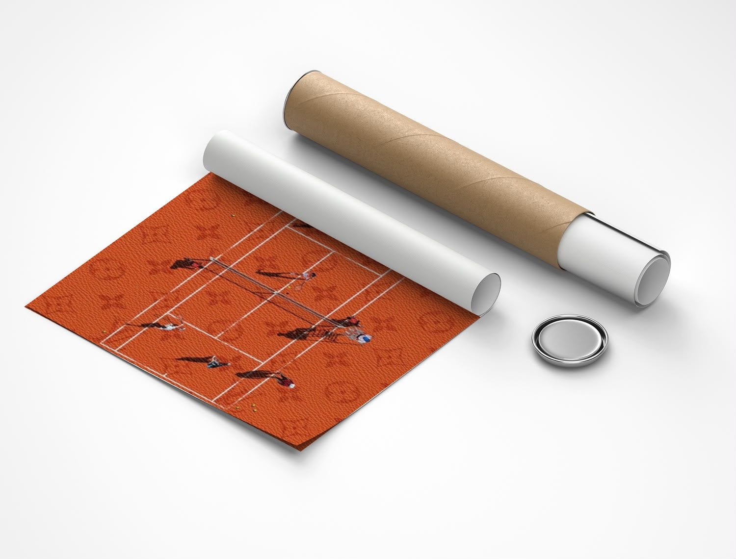 Rolled poster