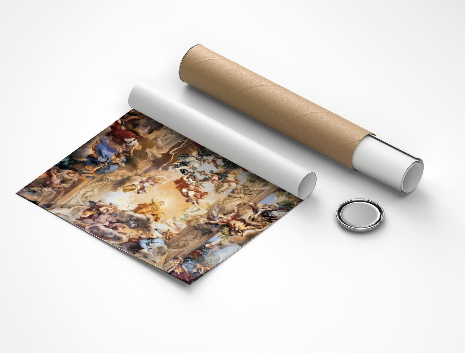 Rolled poster