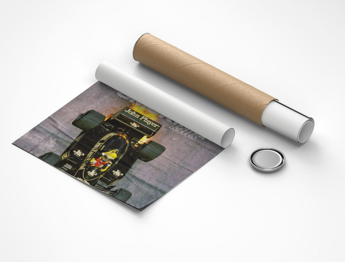 Rolled poster