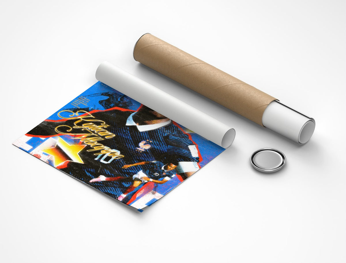Rolled poster