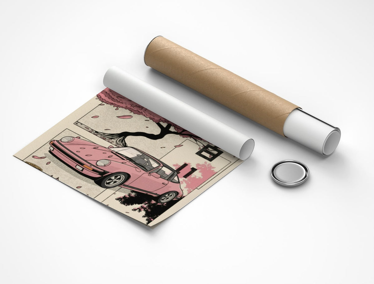 Rolled poster