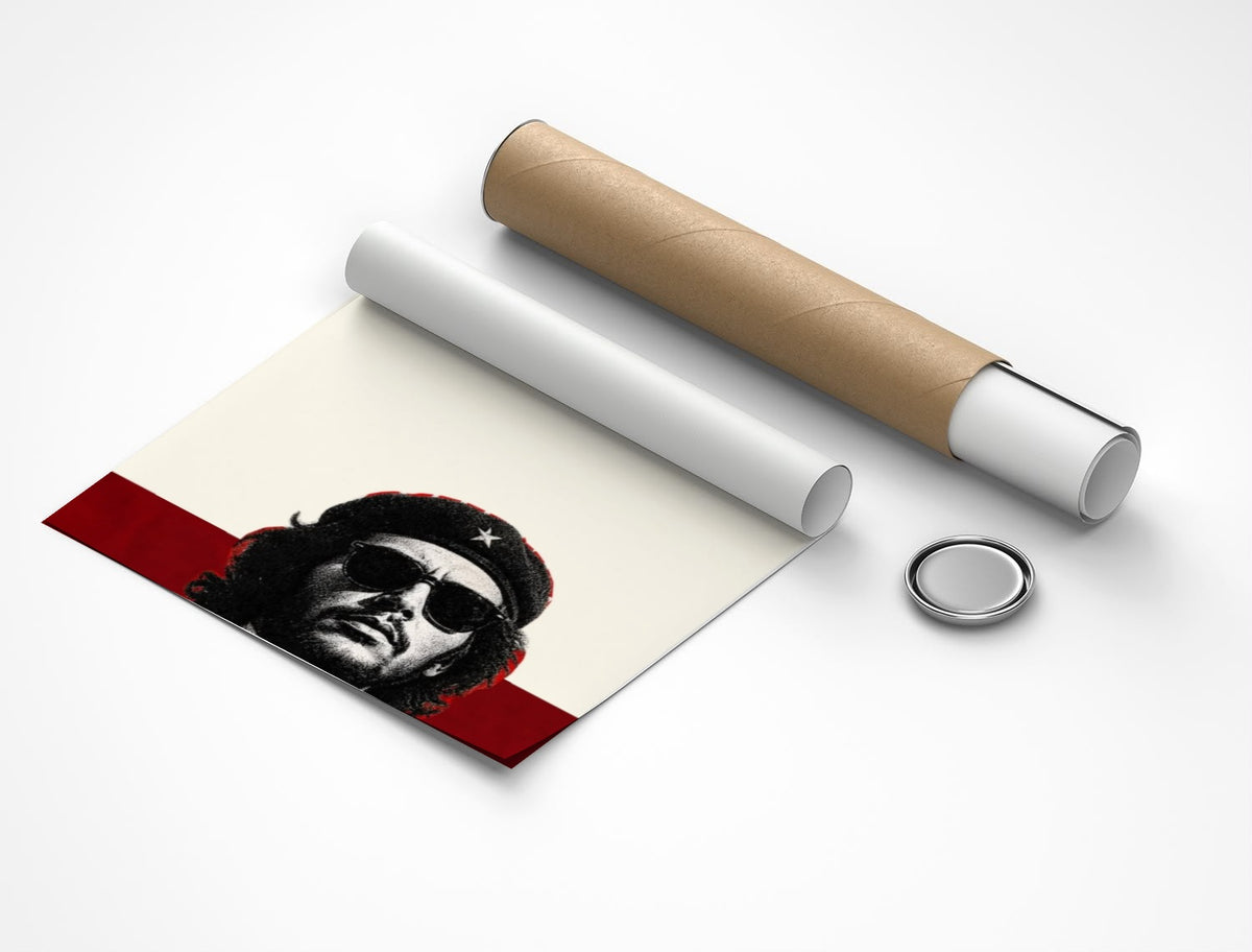 Rolled poster