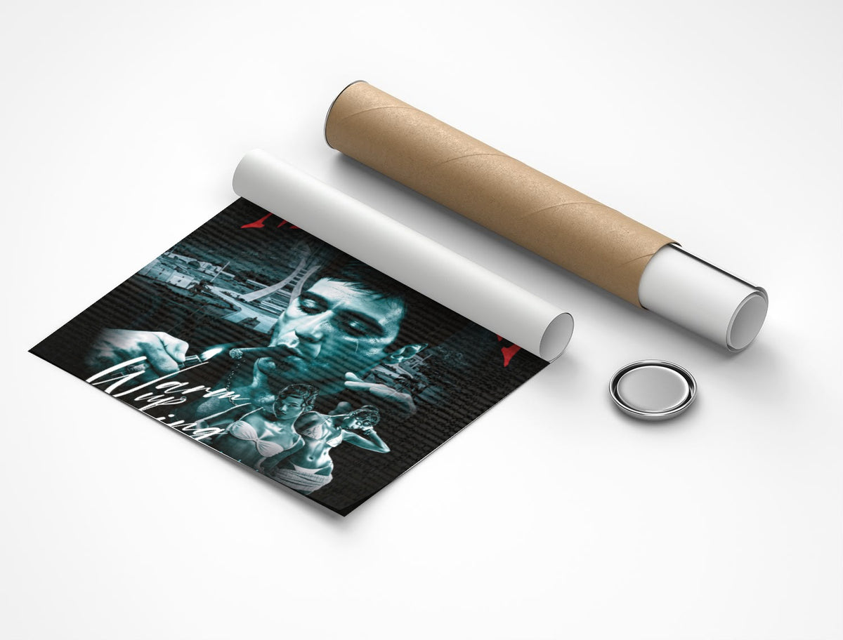 Rolled poster