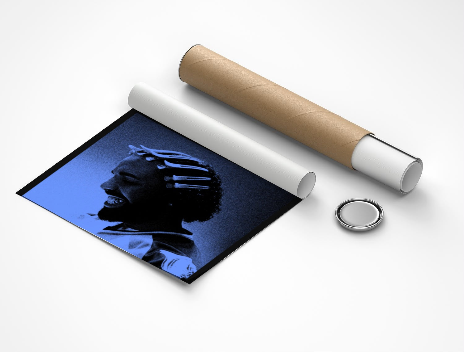 Rolled poster