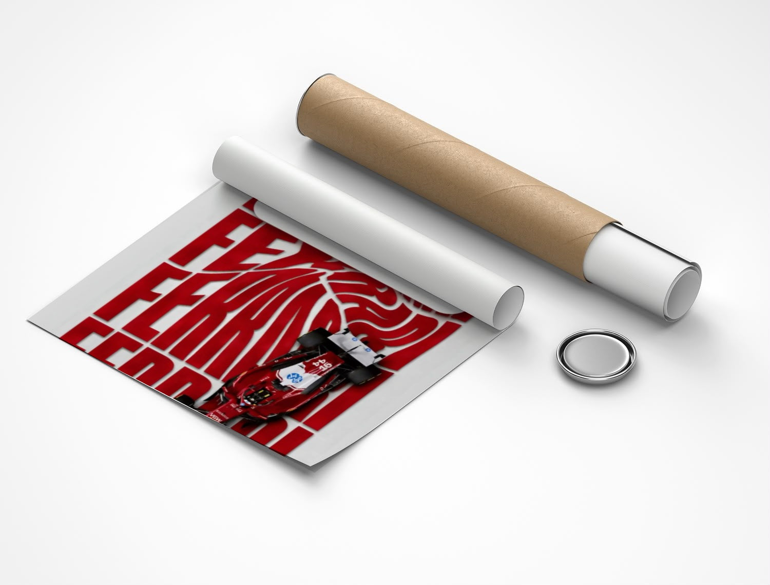 Rolled poster