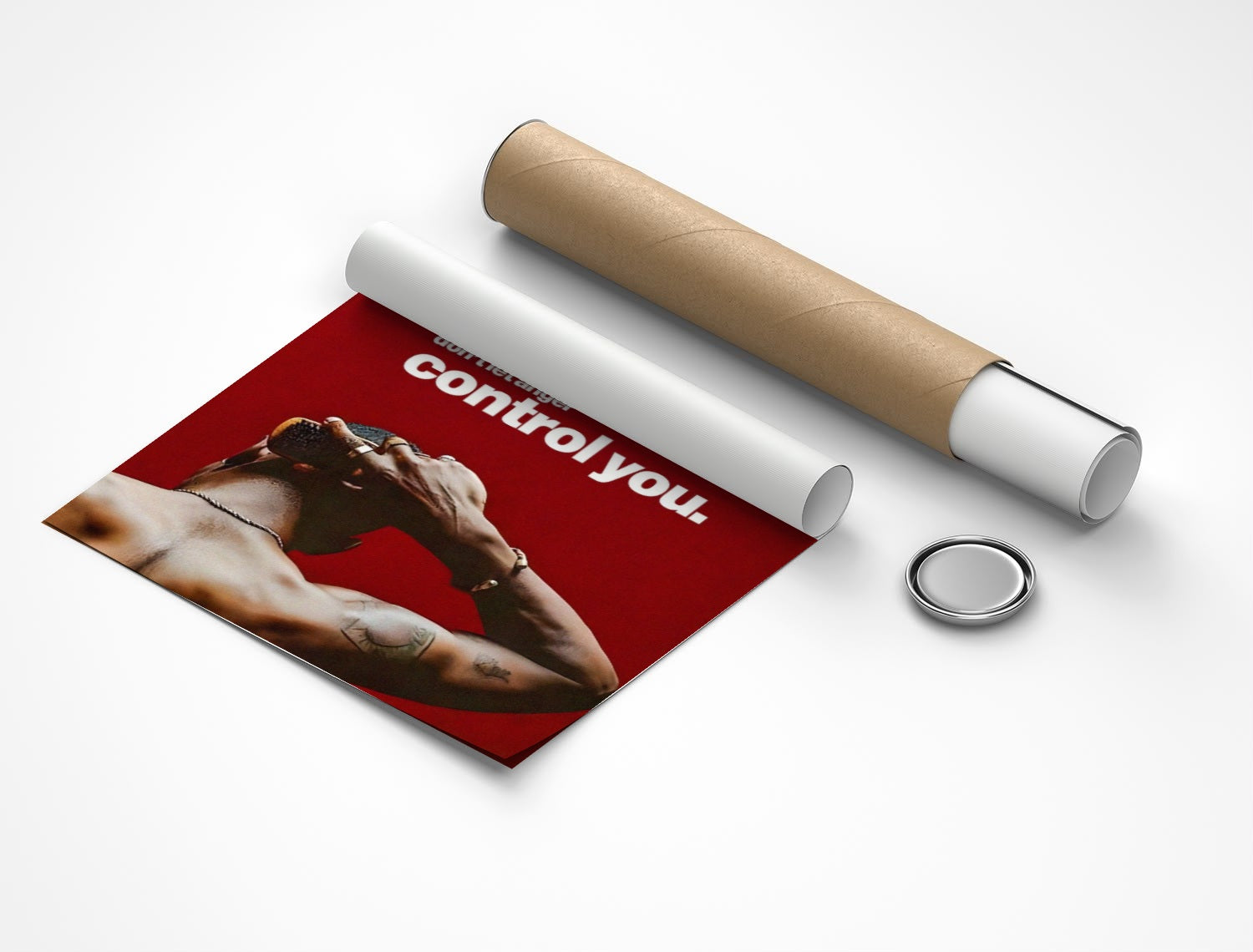 Rolled poster
