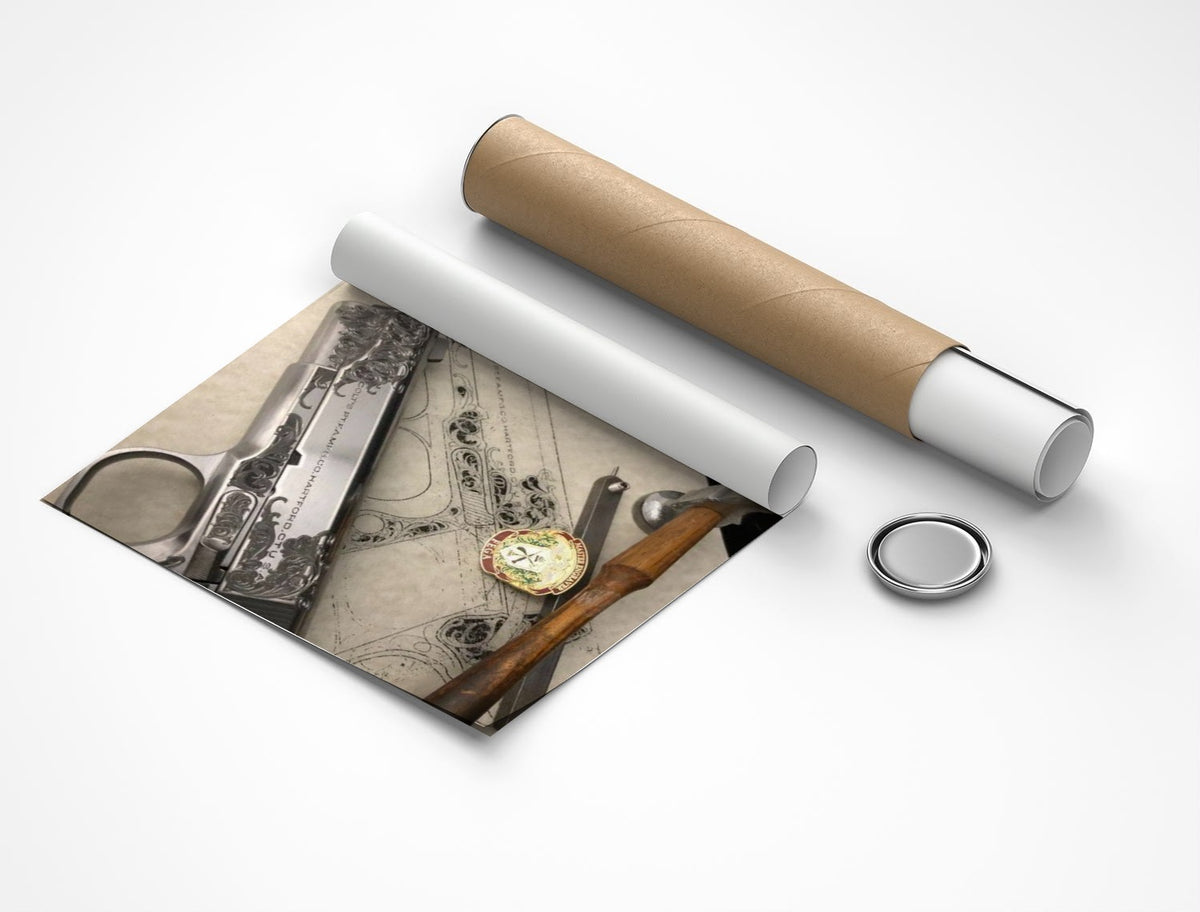 Rolled poster