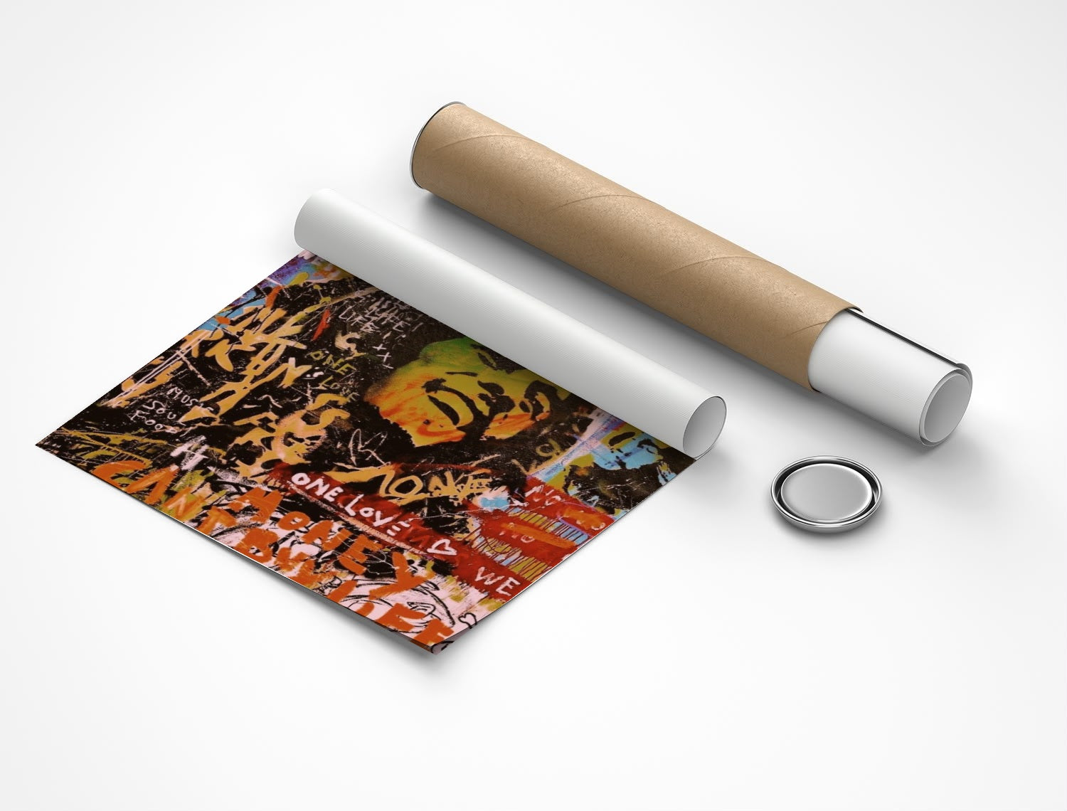 Rolled poster