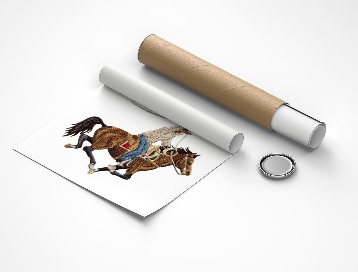 Rolled poster