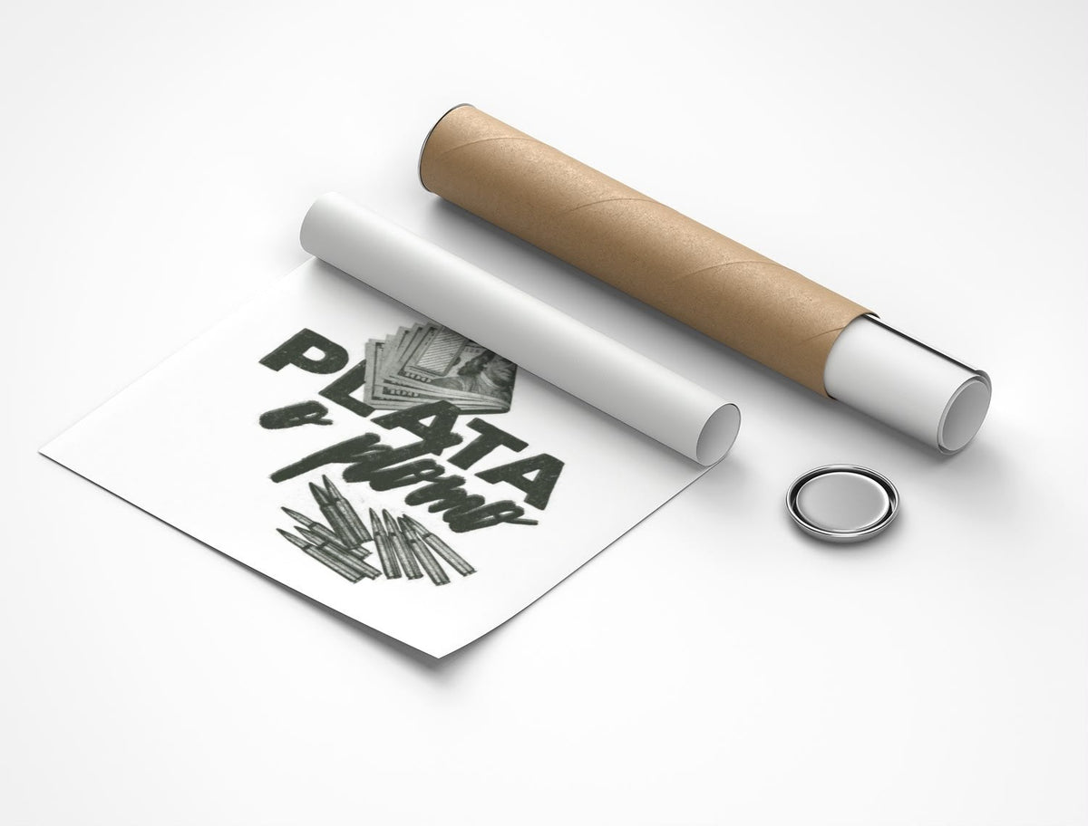 Rolled poster