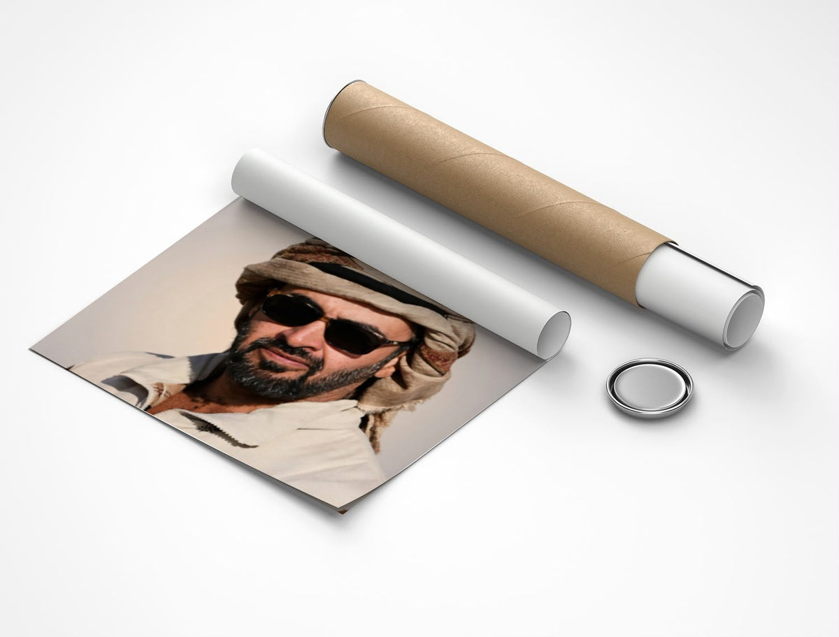 Rolled poster
