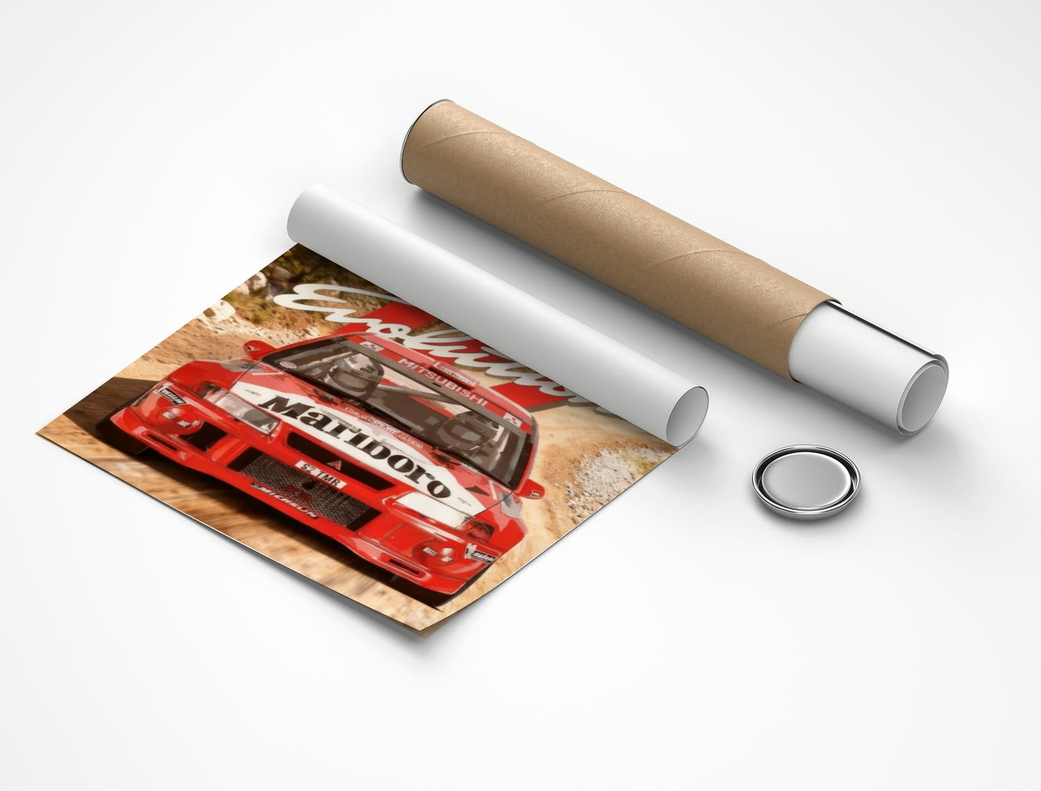 Rolled poster