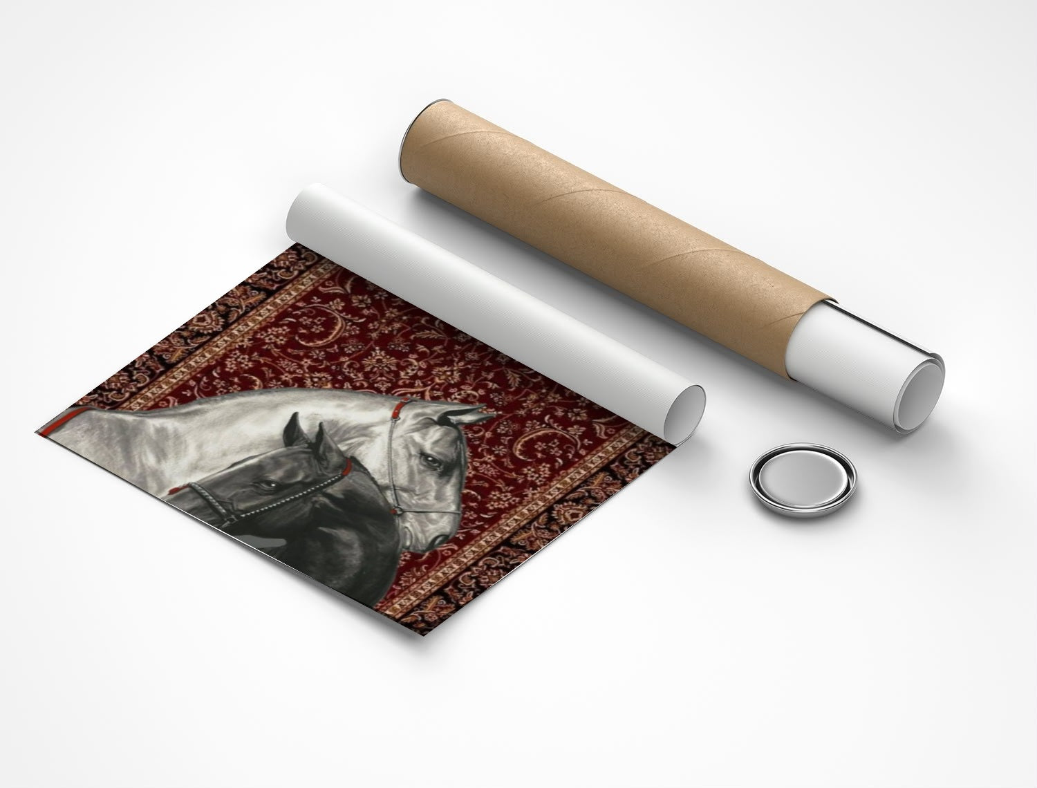 Rolled poster