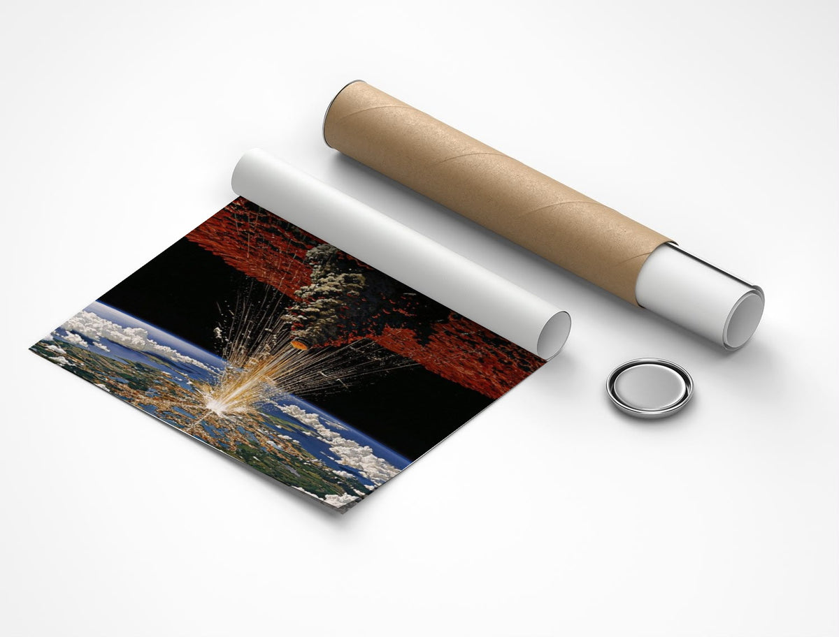 Rolled poster
