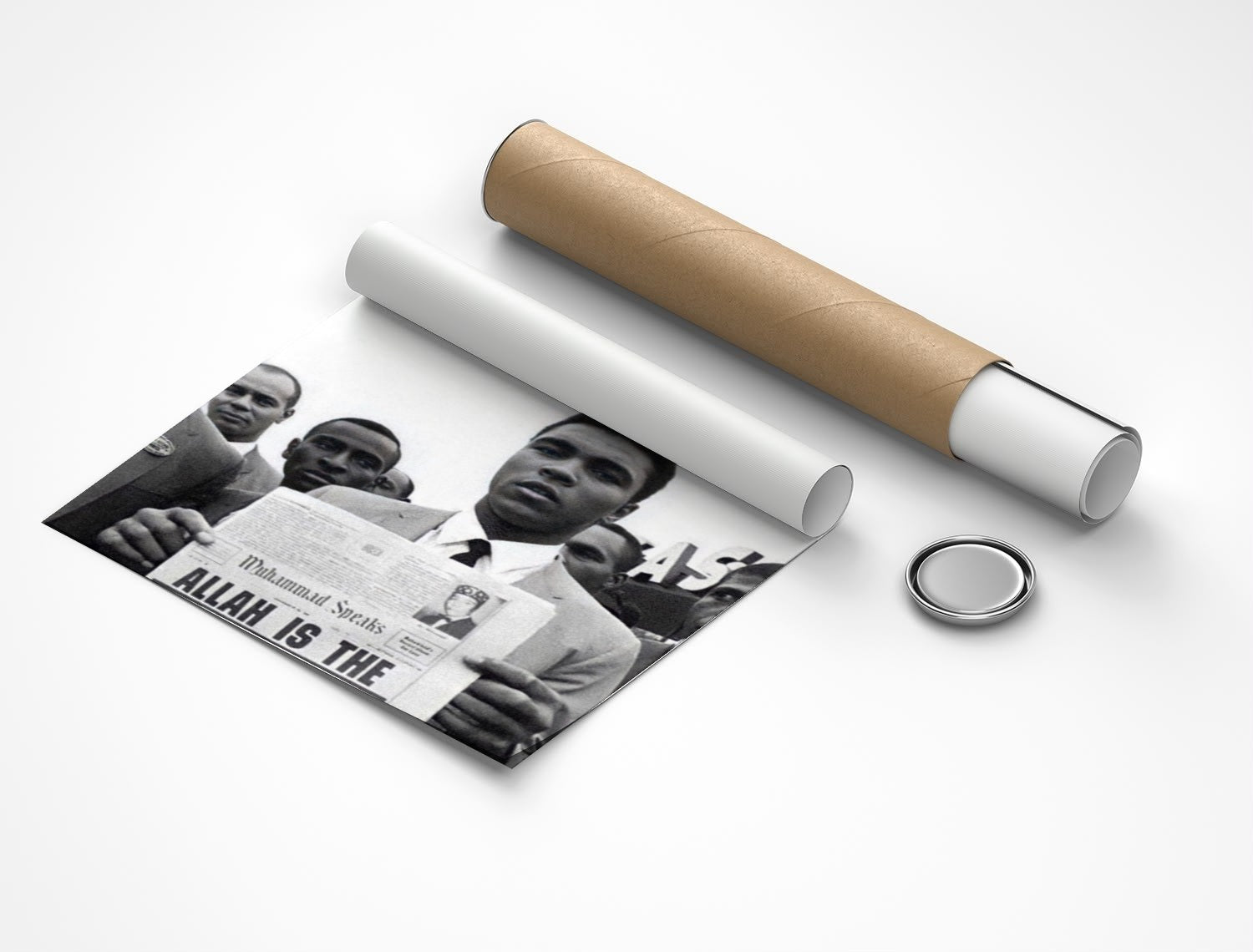 Rolled poster