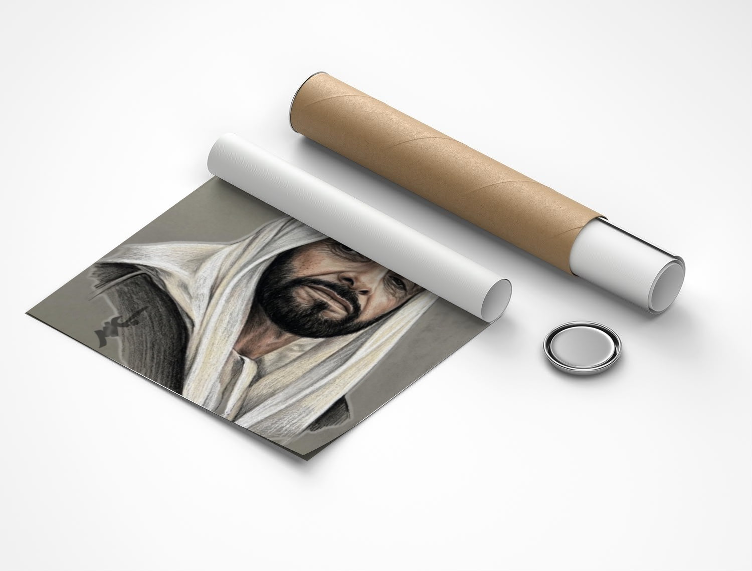 Rolled poster