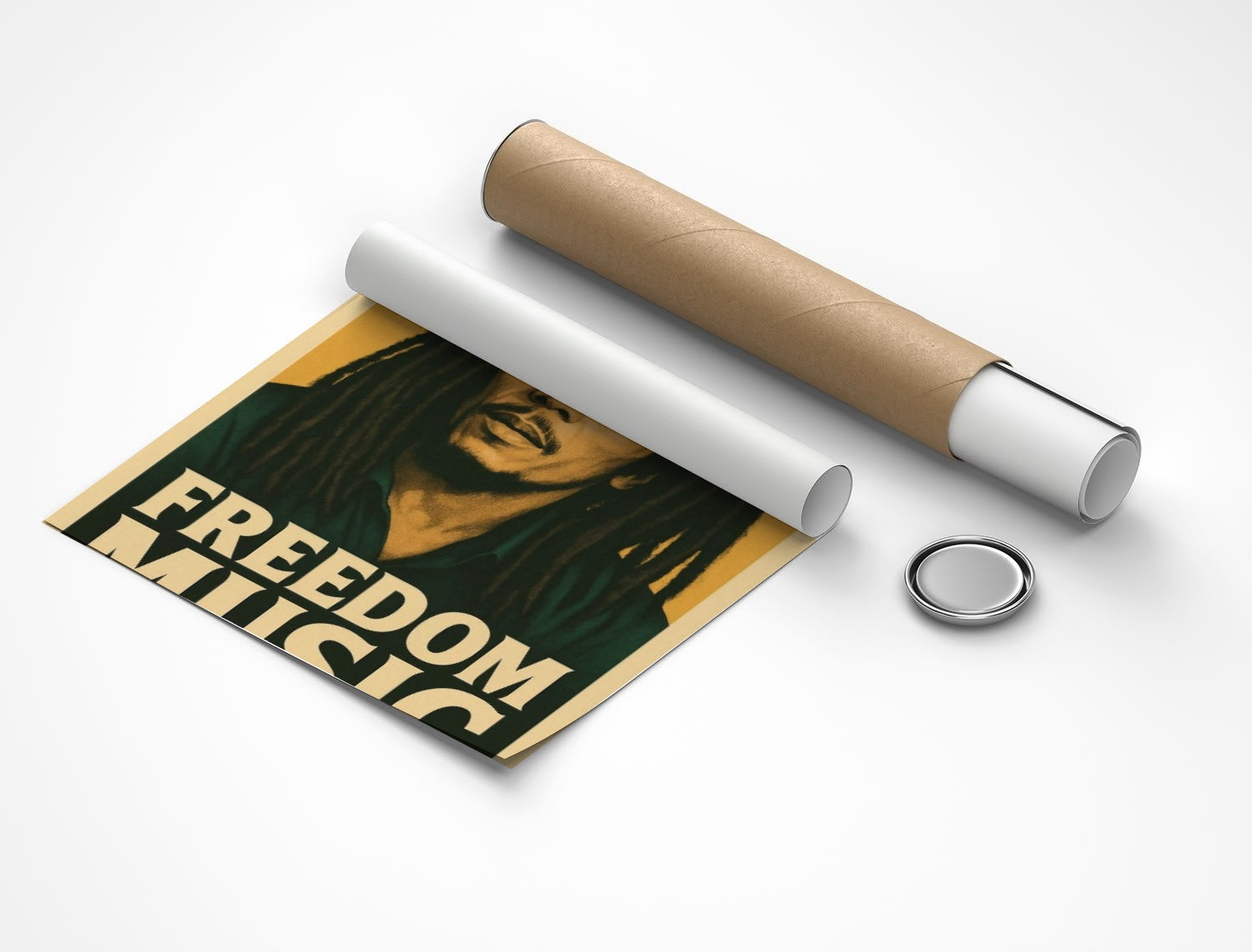 Rolled poster