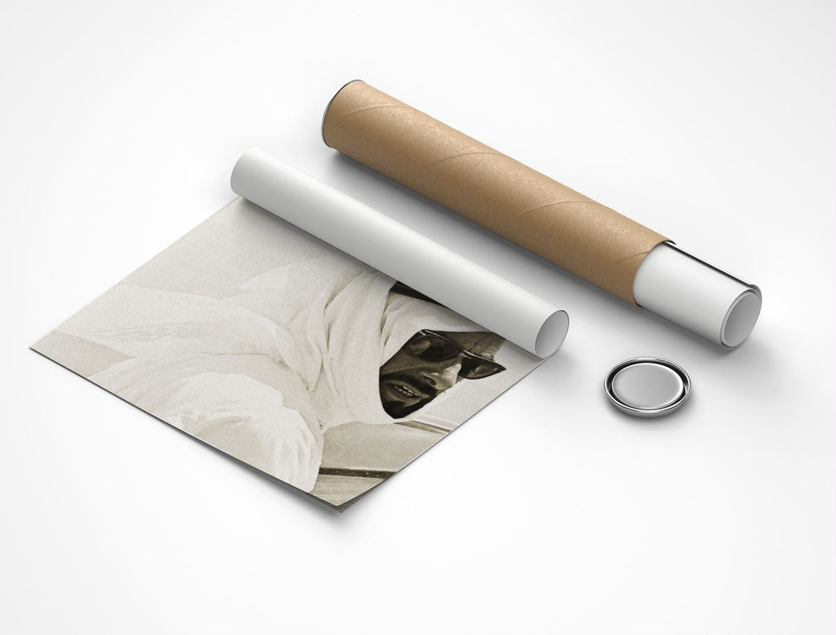 Rolled poster