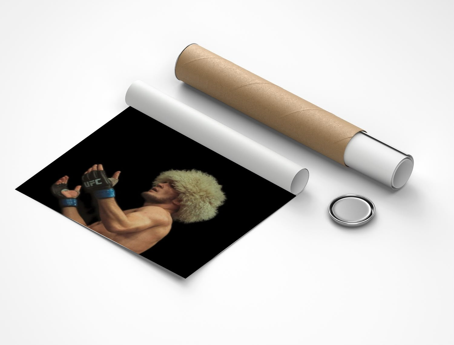 Rolled poster