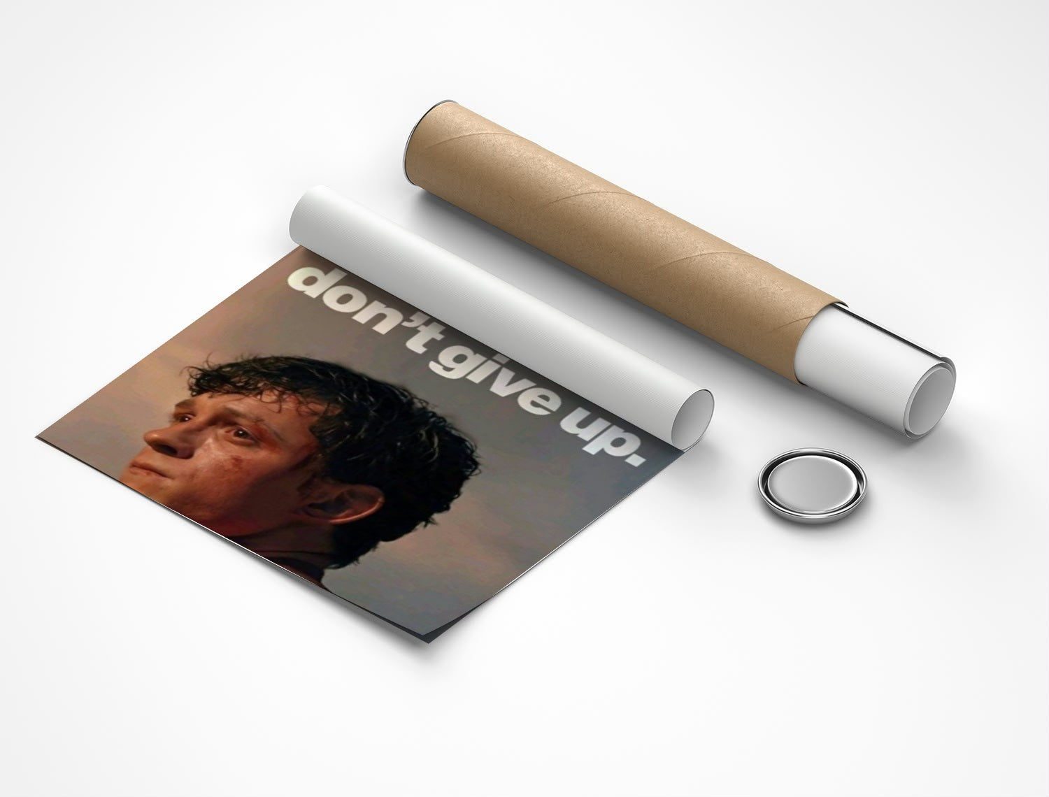 Rolled poster