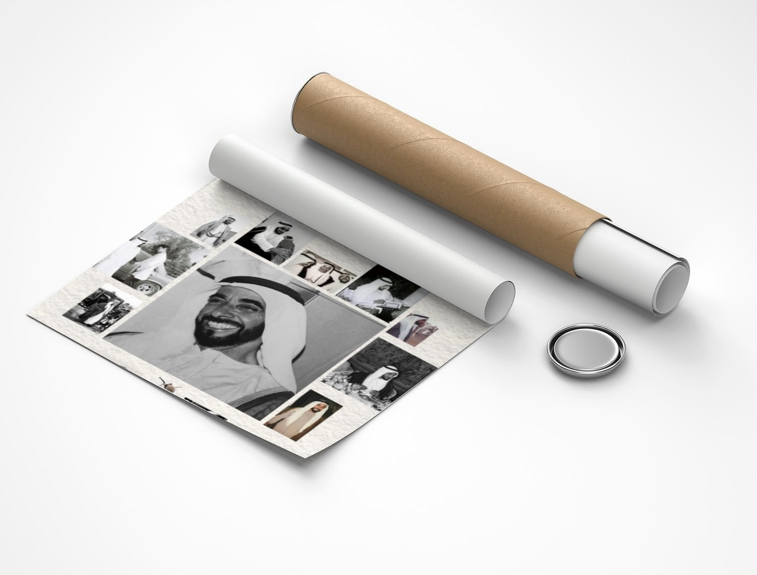 Rolled poster
