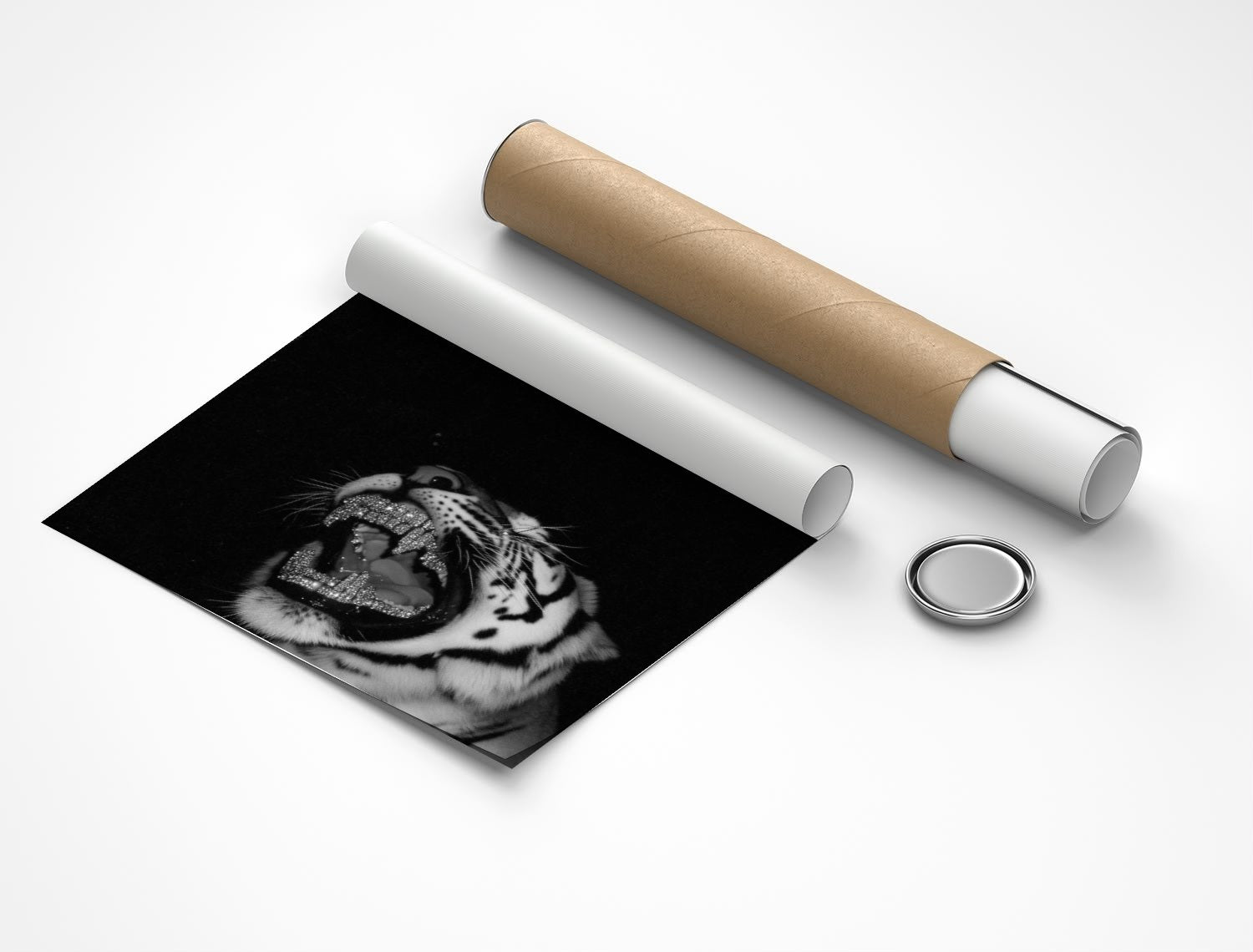Rolled poster