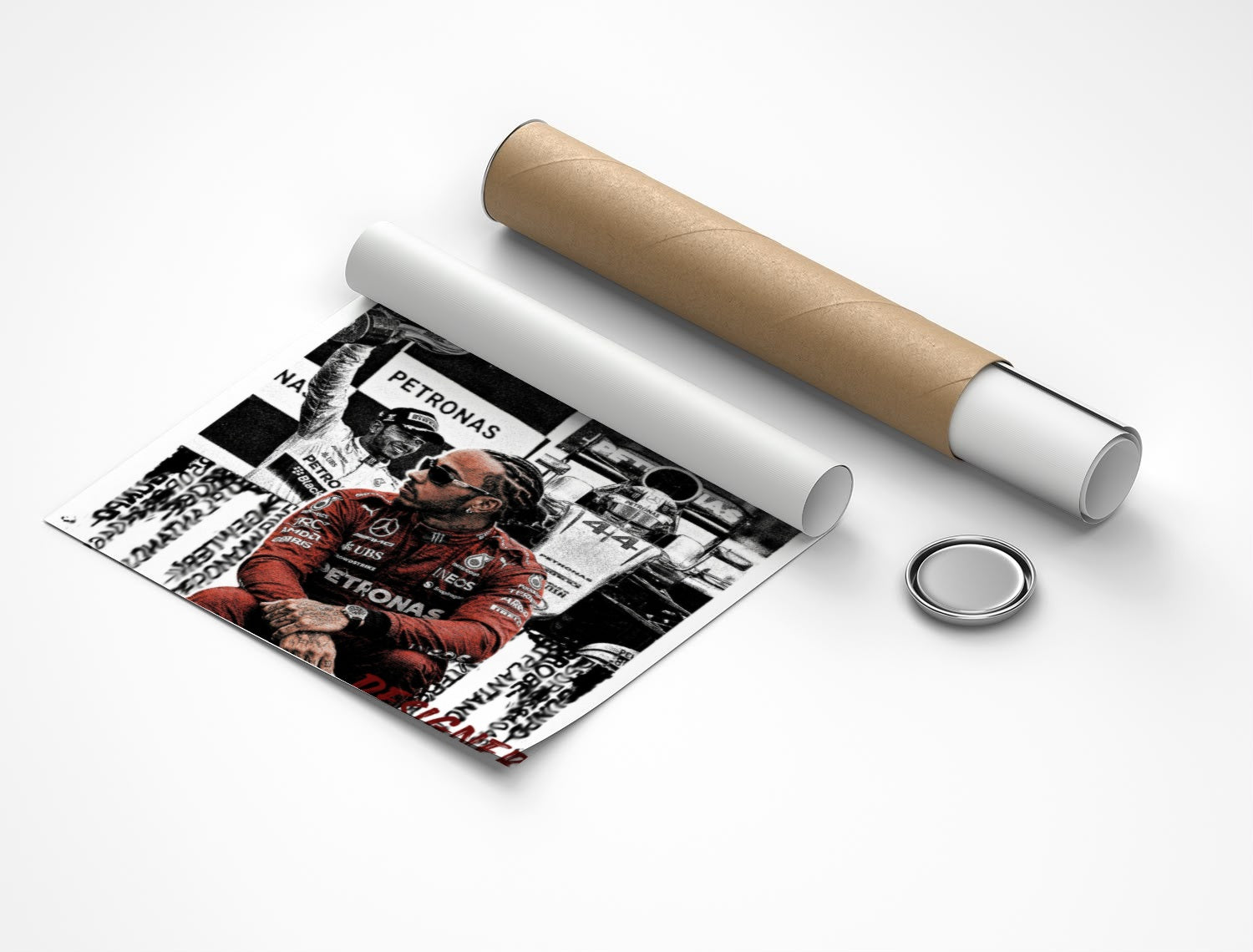 Rolled poster