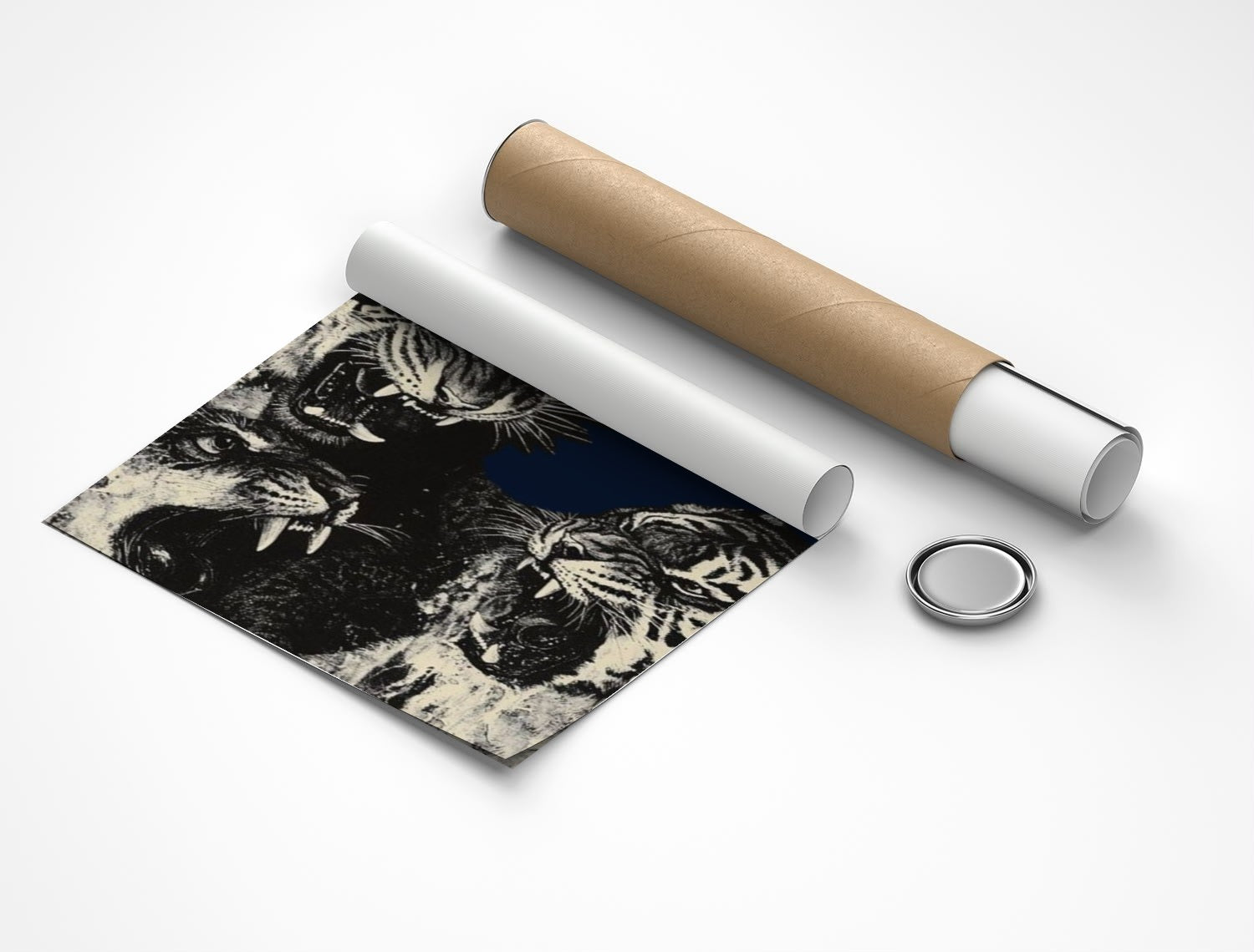 Rolled poster