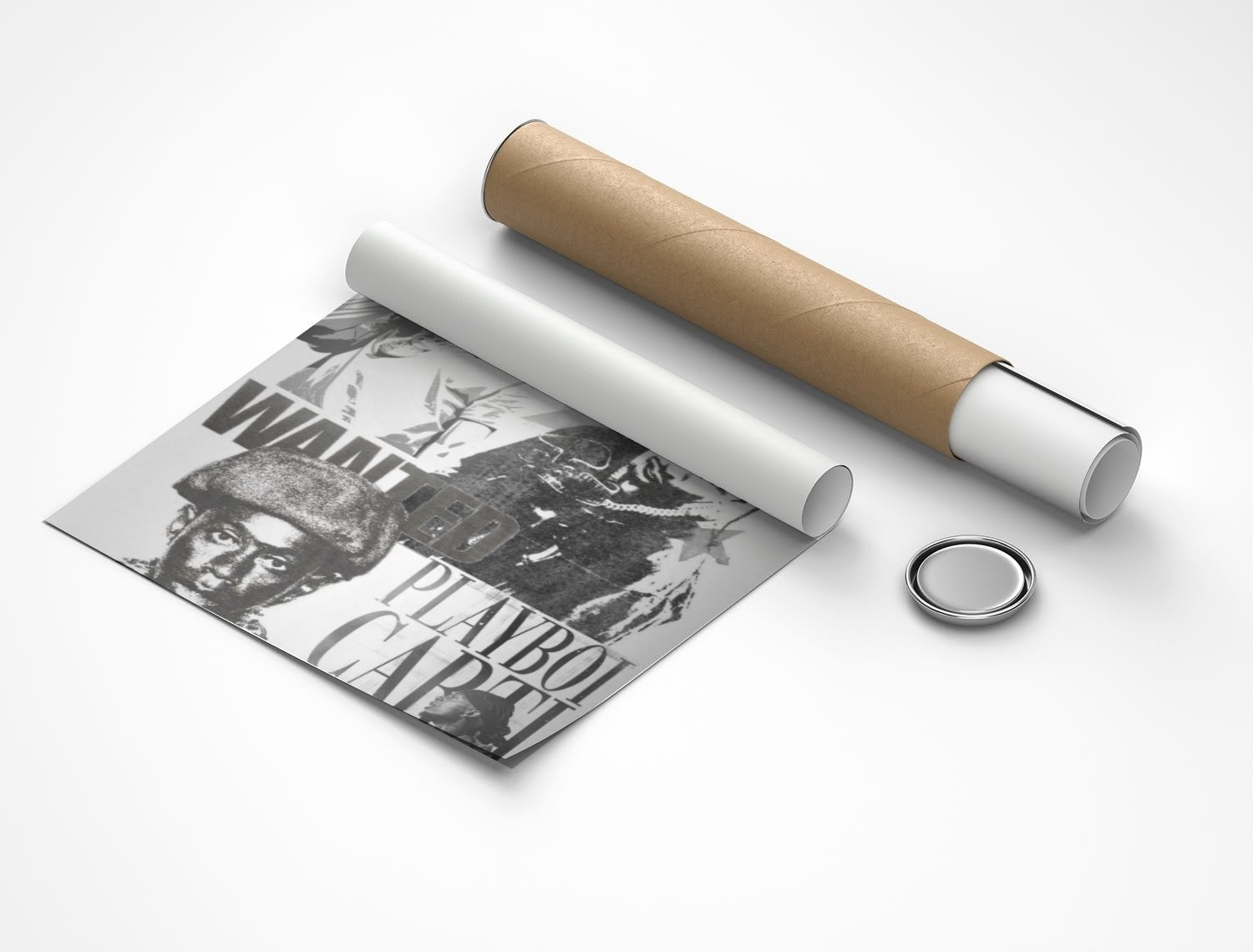 Rolled poster