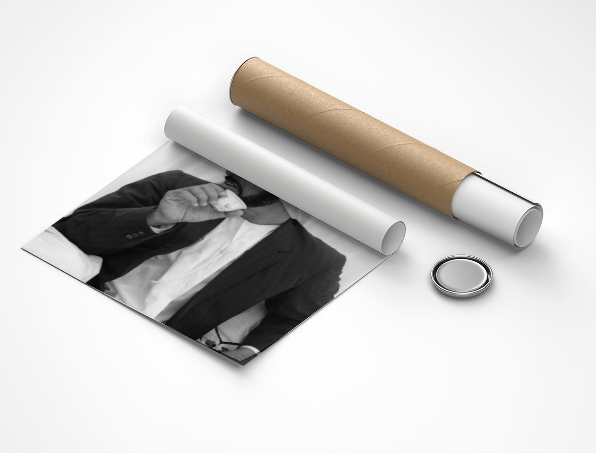 Rolled poster