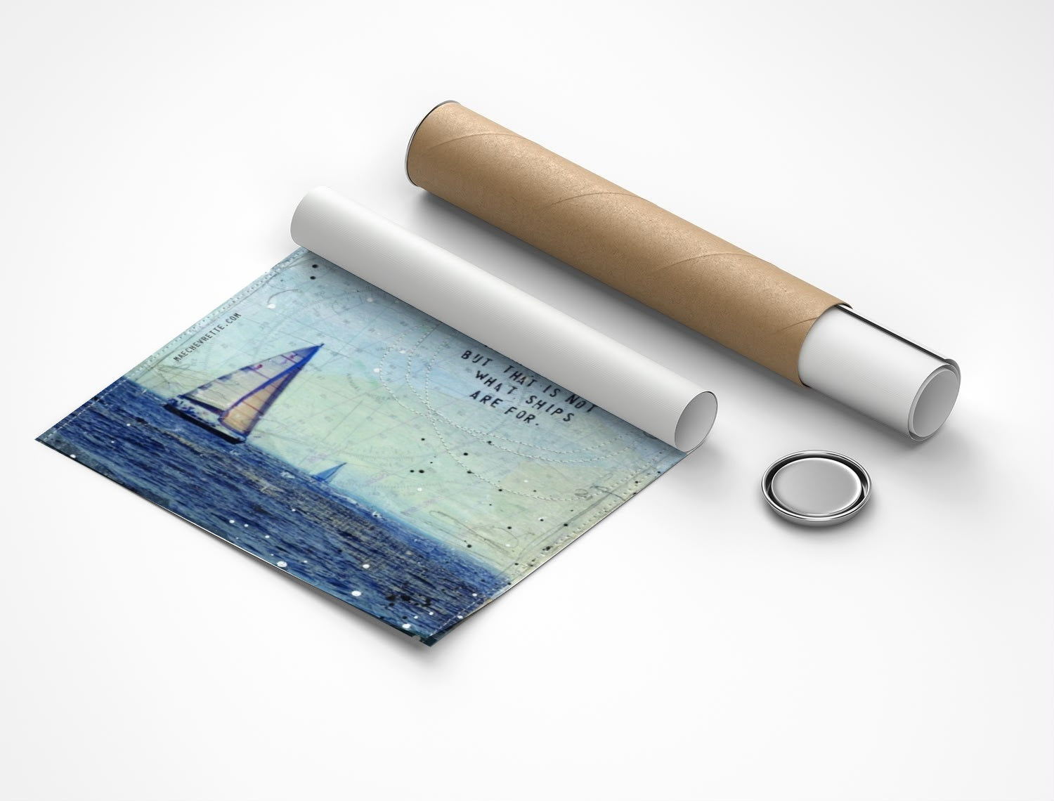 Rolled poster
