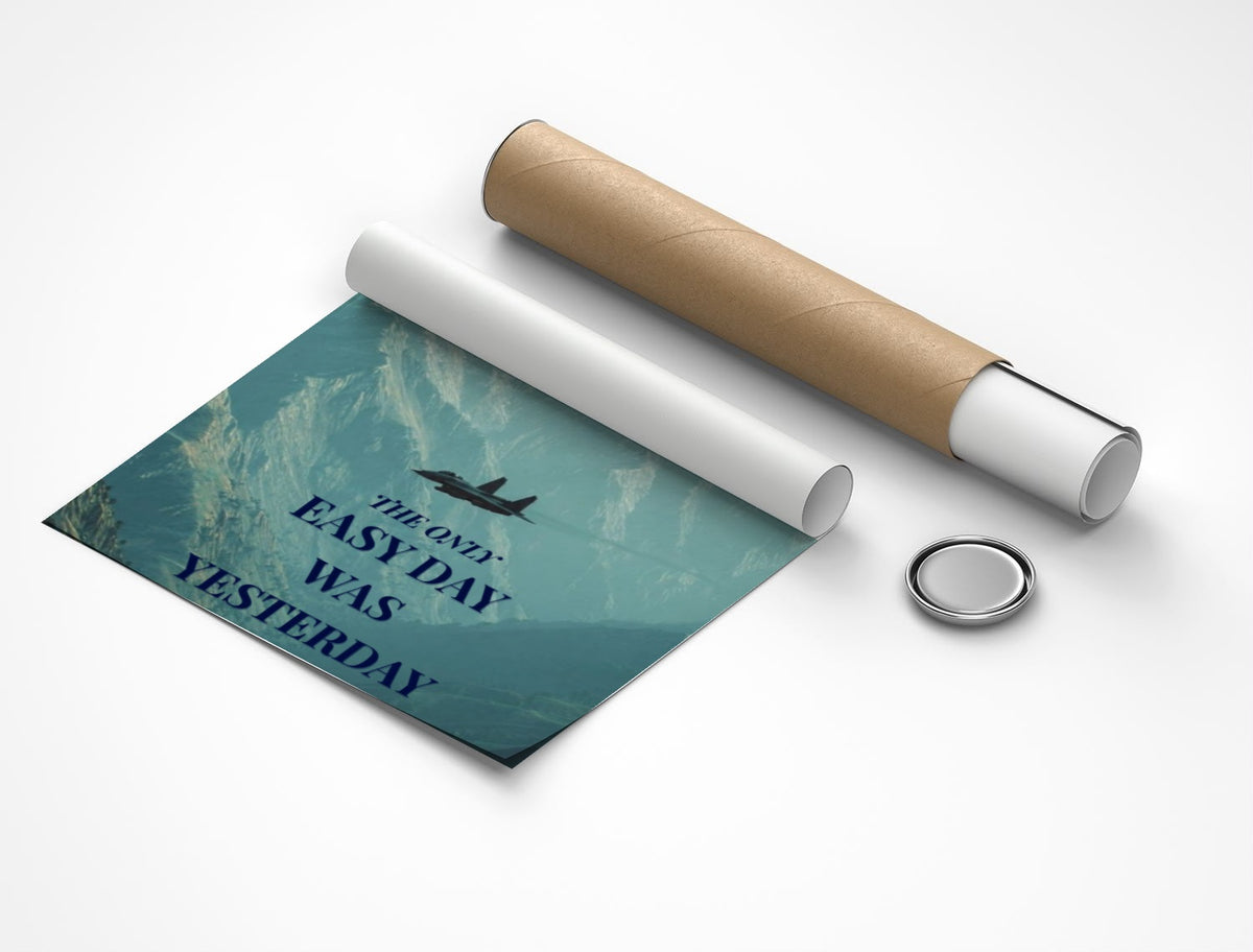 Rolled poster