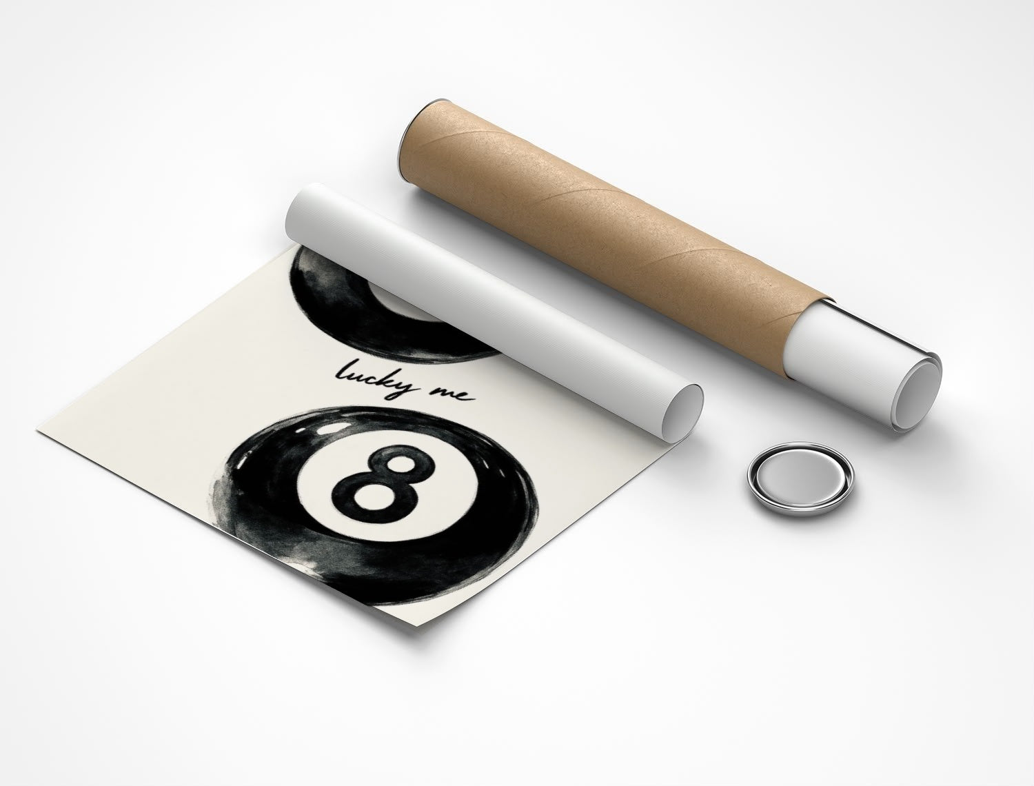 Rolled poster