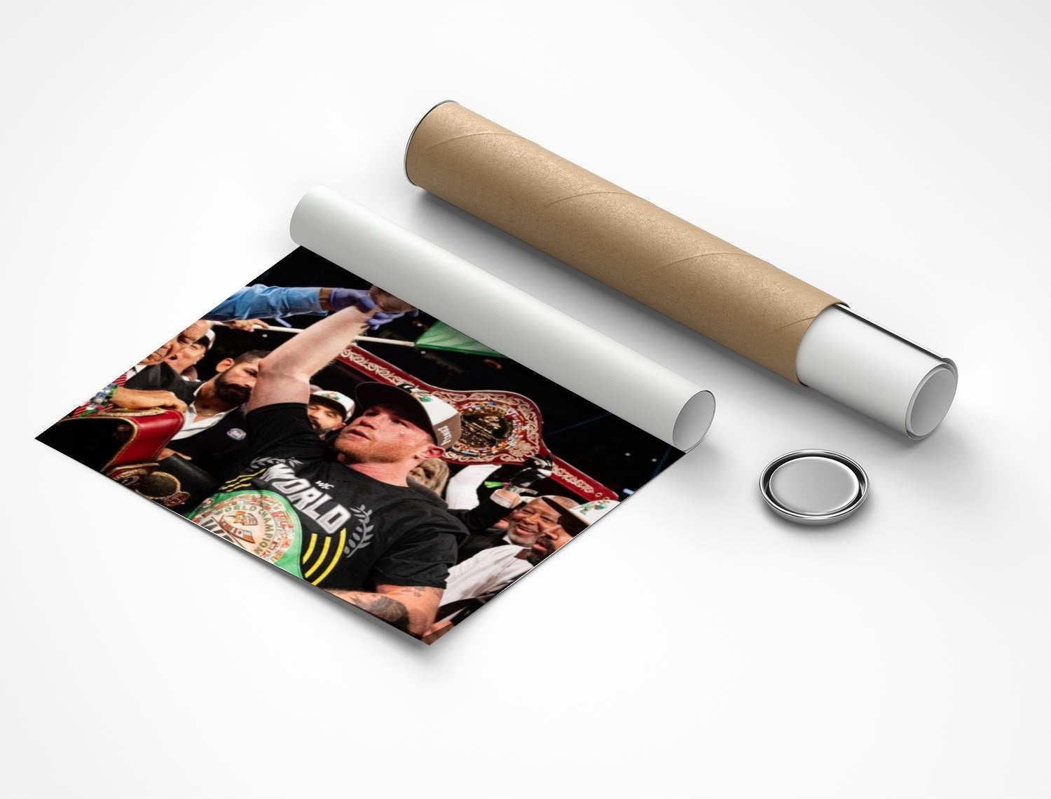 Rolled poster