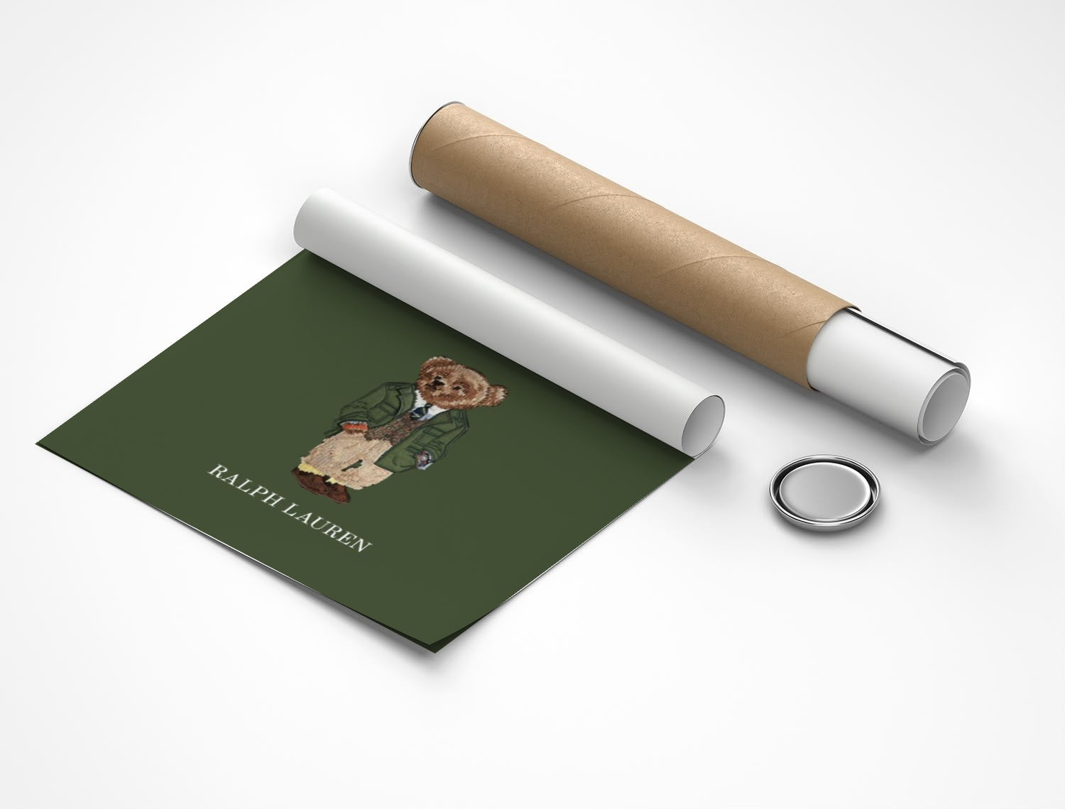 Rolled poster
