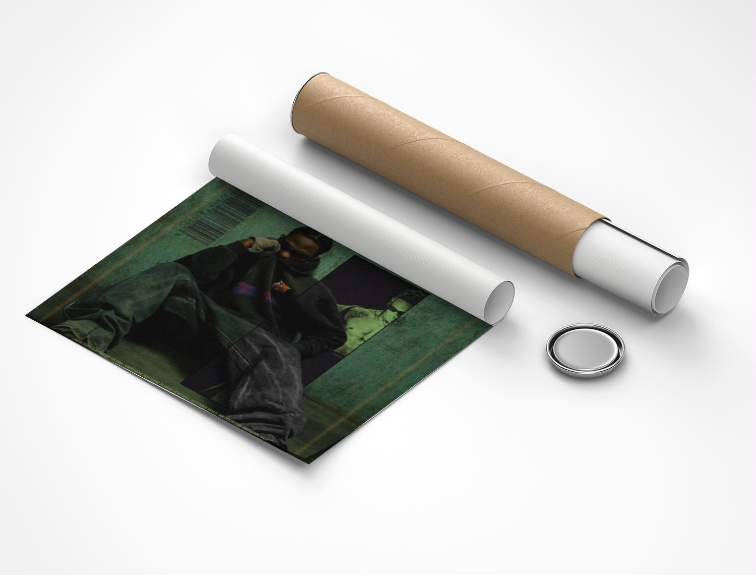 Rolled poster