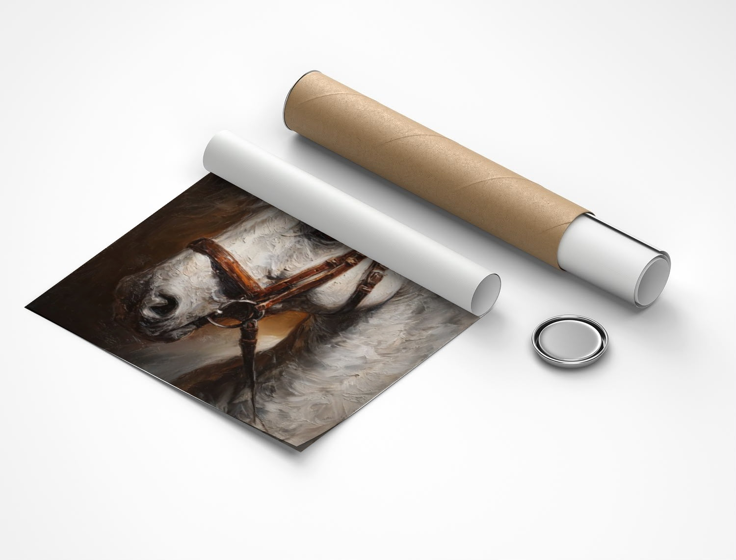 Rolled poster
