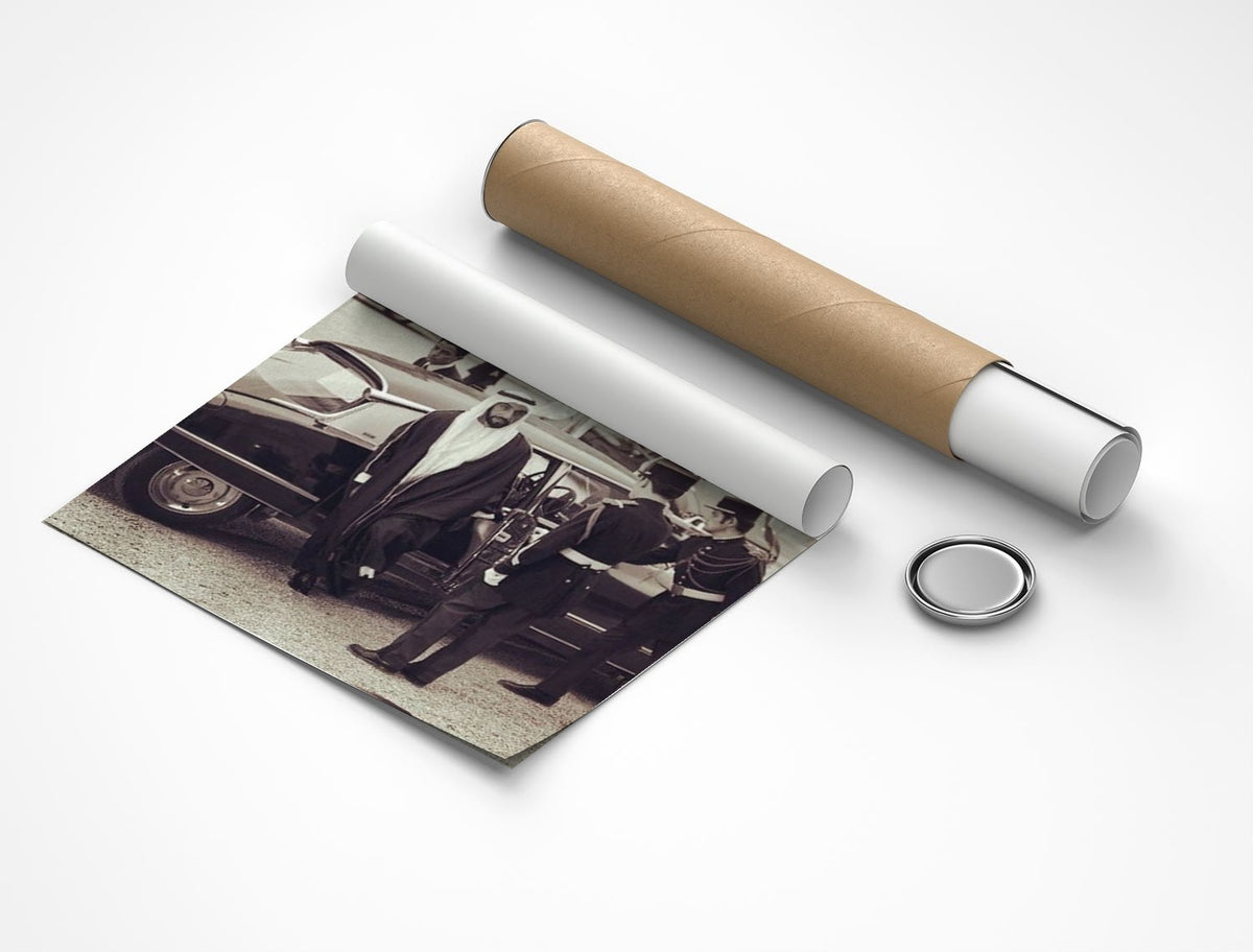 Rolled poster