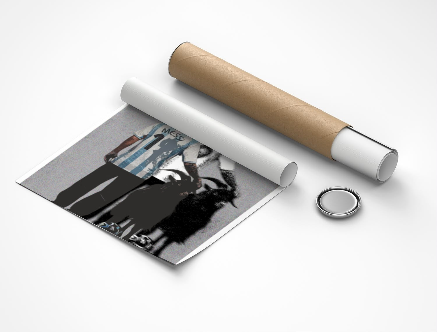 Rolled poster