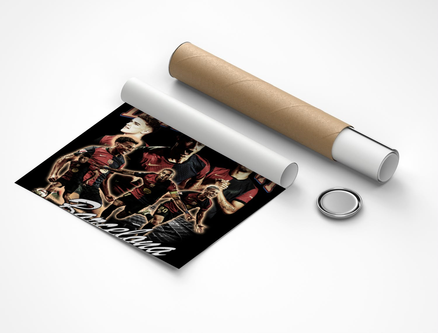 Rolled poster