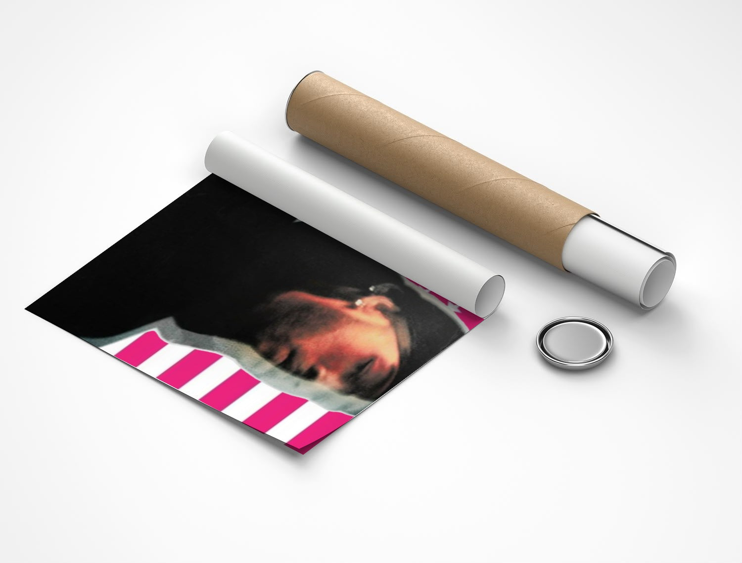 Rolled poster