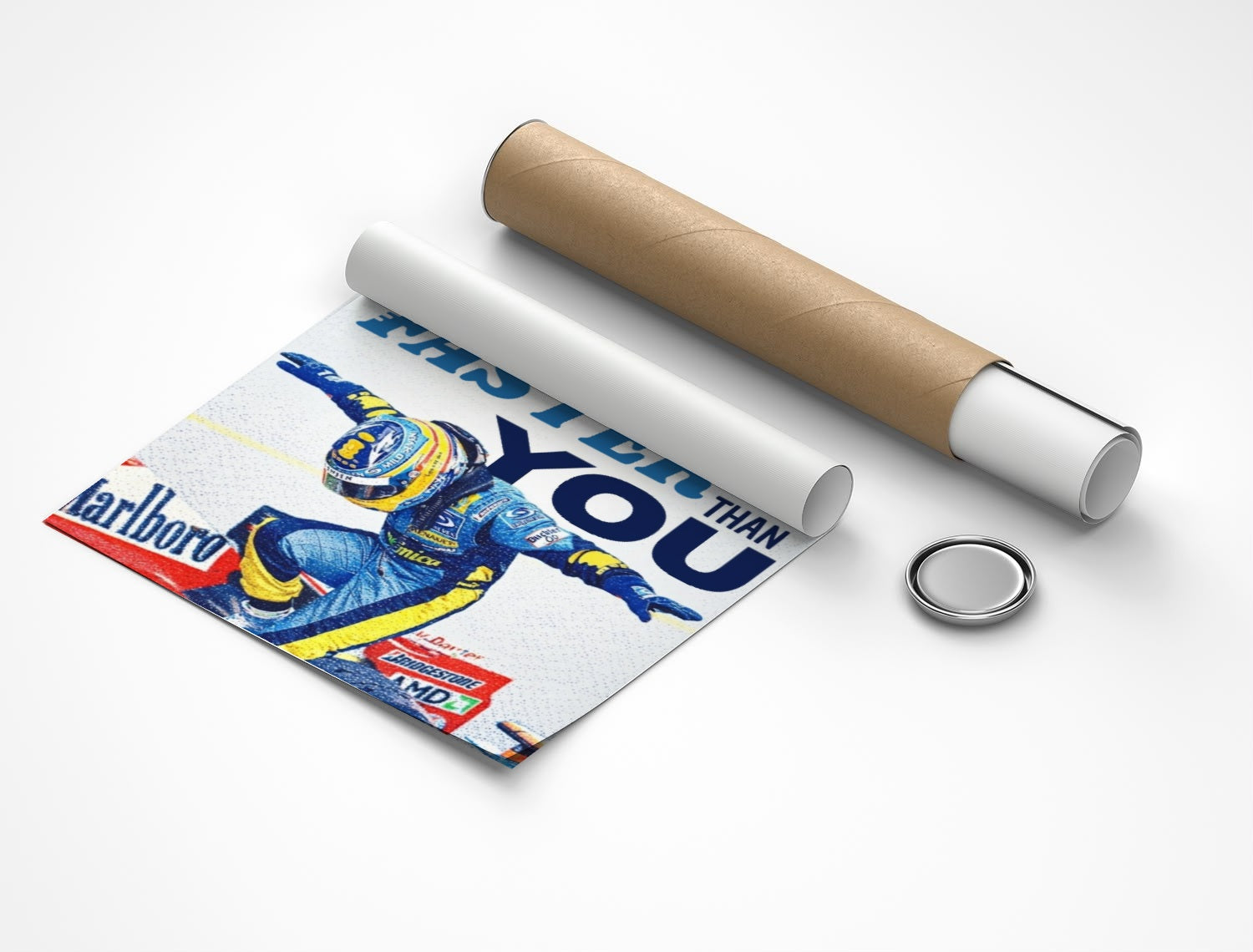 Rolled poster